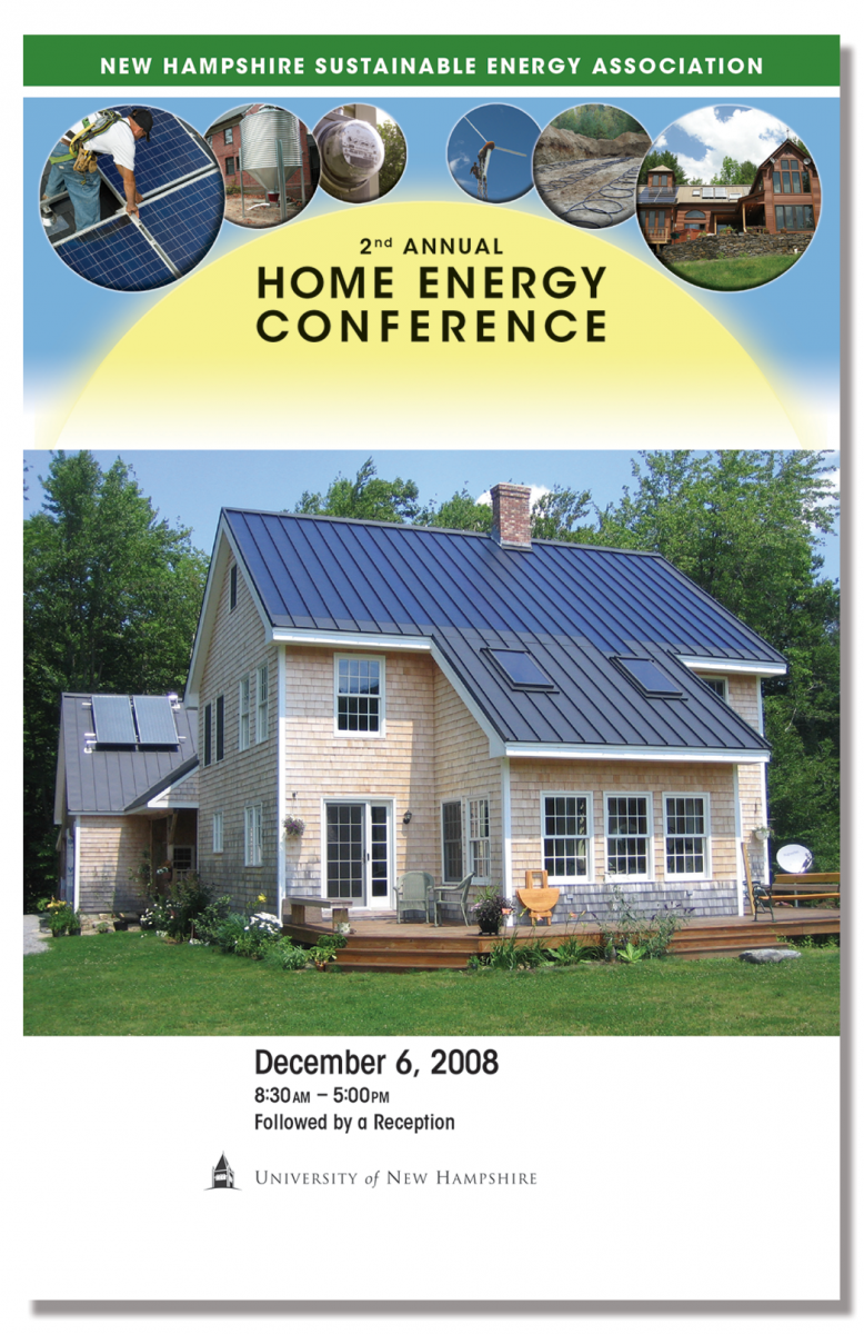 Program Cover for 2nd Annual Home Energy Conference
